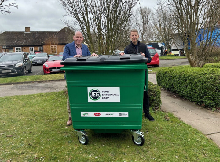 IEG EMEA board members pictured with the Taylor MK4 Continental Container